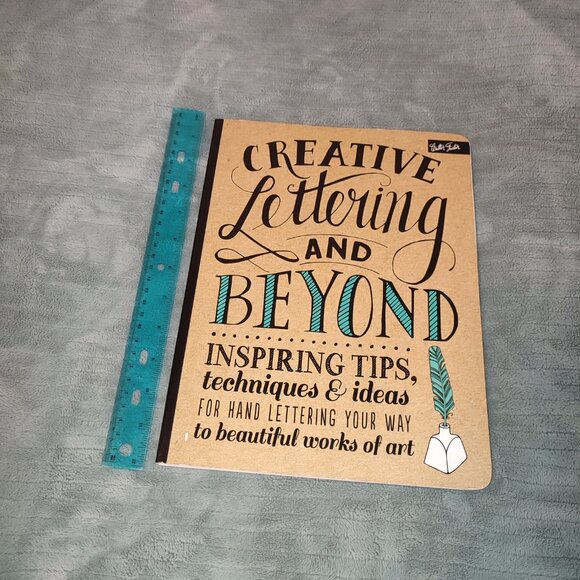 Book Large Format Calligraphy Creative Lettering and Beyond Luxury Crafting - Picture 2 of 16